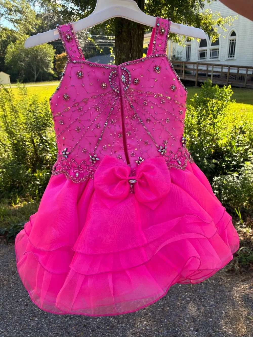 Little Rosie Toddler pageant dress - 24 months
